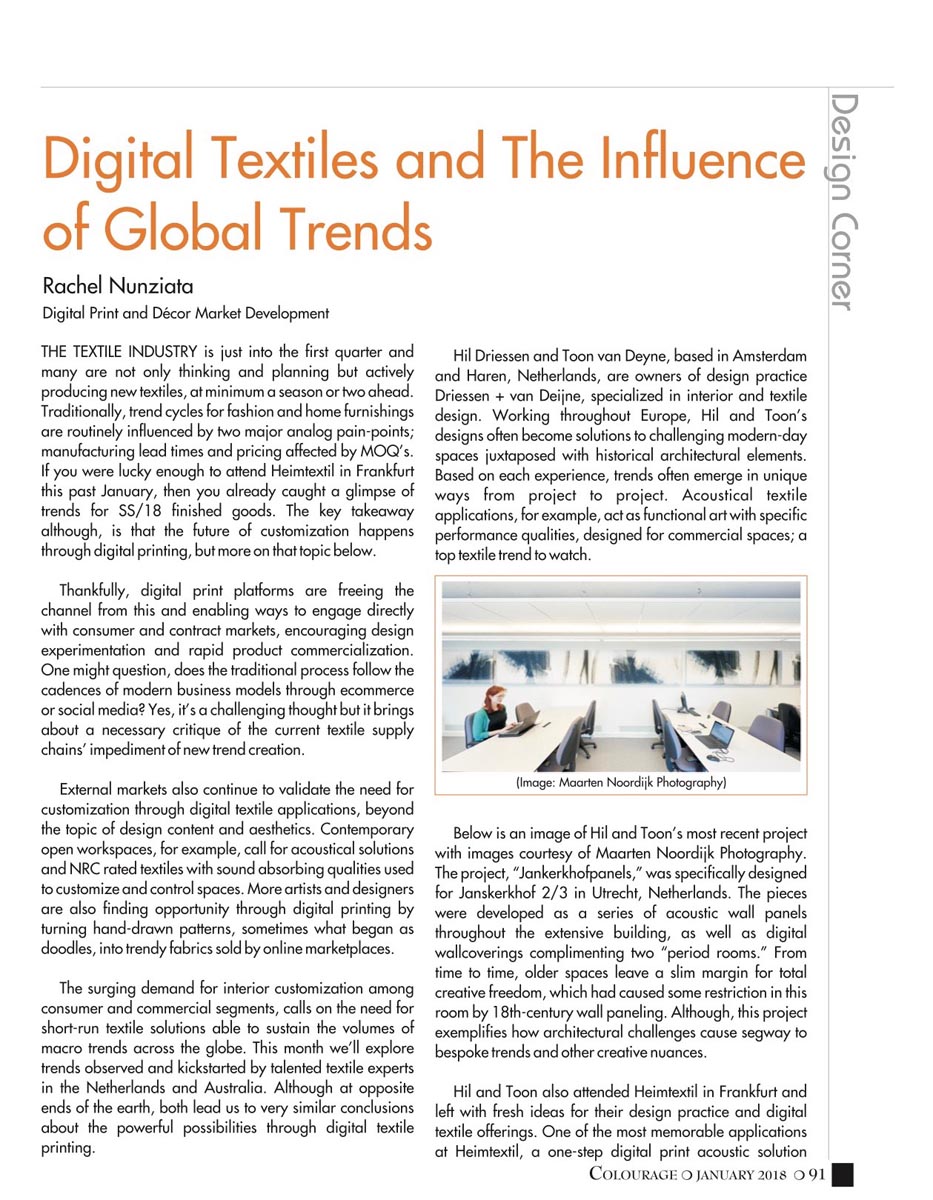 digital textiles Global Trends