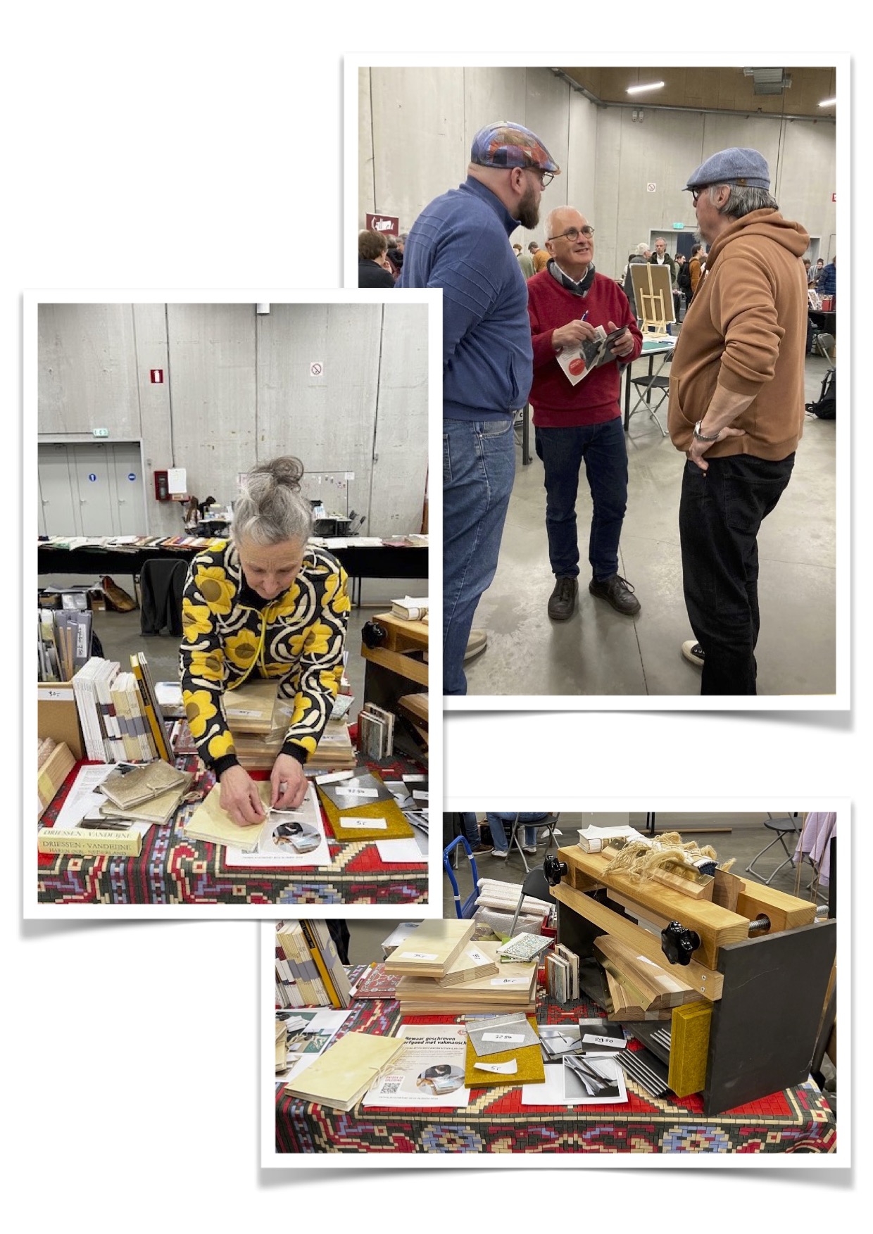 presentatie driessen+vandeijne Boekbindbeurs Sint Niklaas